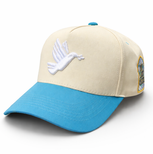 My Last Chance Dove (Light Blue & Cream)