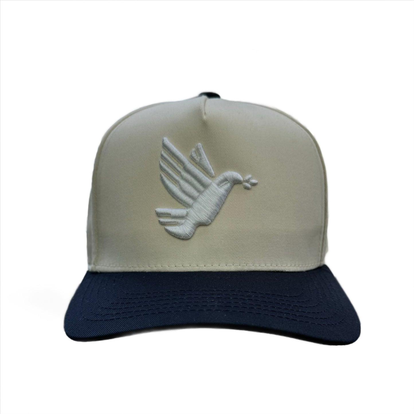 Navy & Tan Dove SnapBack