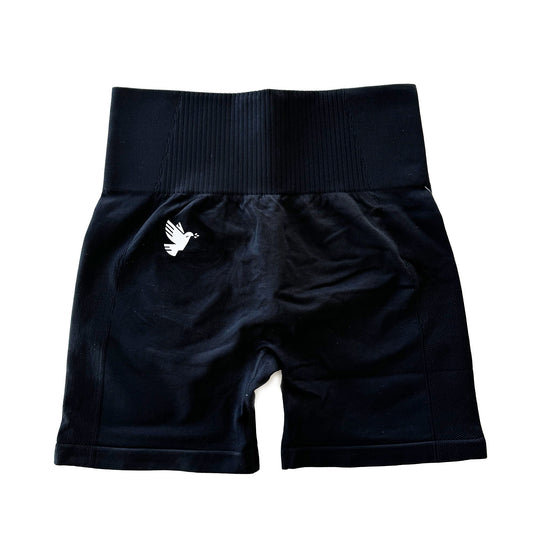 Scrunch Butt Gym Shorts (Black)