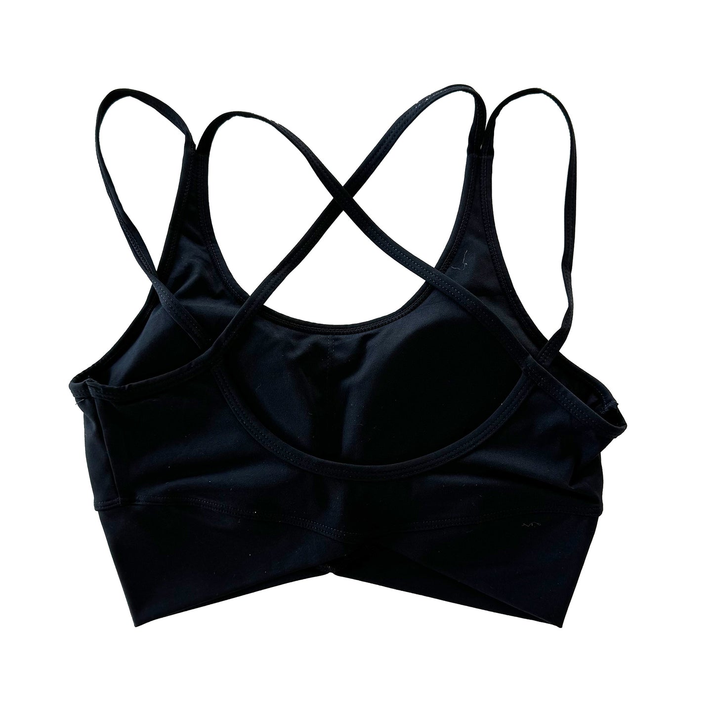 Criss-Cross Sports Bra (Black)